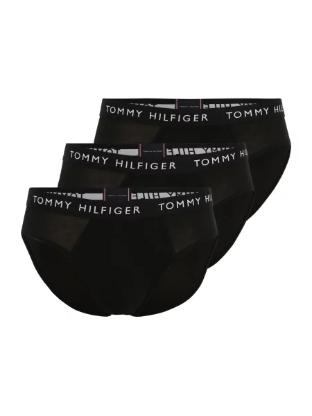 Hlačke Tommy Hilfiger Underwear črna