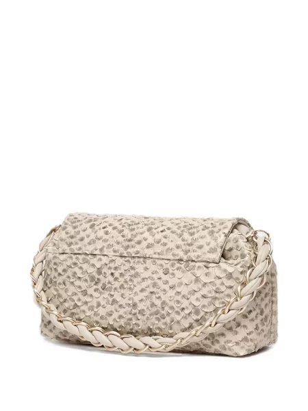 Geanta crossbody Marella țesută cu bretele gri