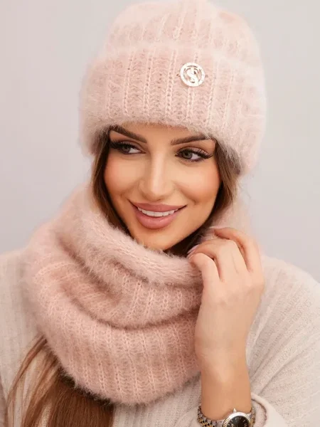 Šal Polski ružičasta