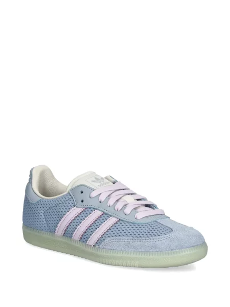 Sneakerși Adidas Campus cu dungi plasă gri