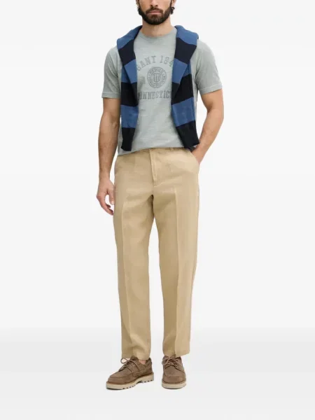 Tricou Gant cu imagine verde