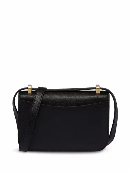Geanta de piele Miu Miu din piele negru