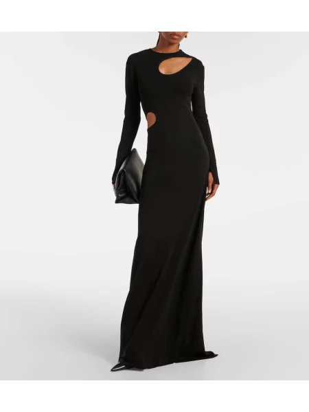Rochie maxi Victoria Beckham de costum negru