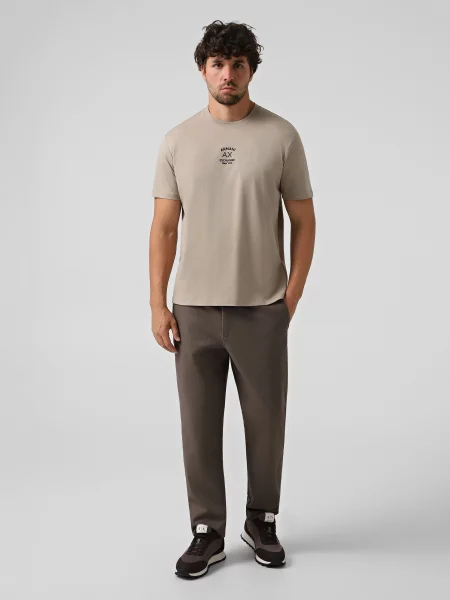 Футболка Armani Exchange бежевий
