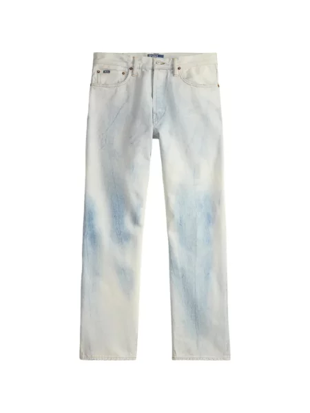 Blugi Polo Ralph Lauren cu model floral cu imagine violet