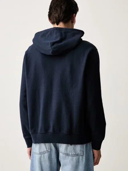 Levi's bluza z kapturem THE ORIGINAL HM granatowa