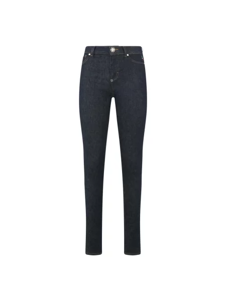 Jeansy skinny Philipp Plein niebieskie