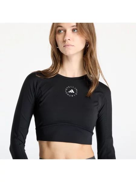 Adidas by Stella McCartney Funkční tričko Stella McCartney TrueStrength Černá bílé