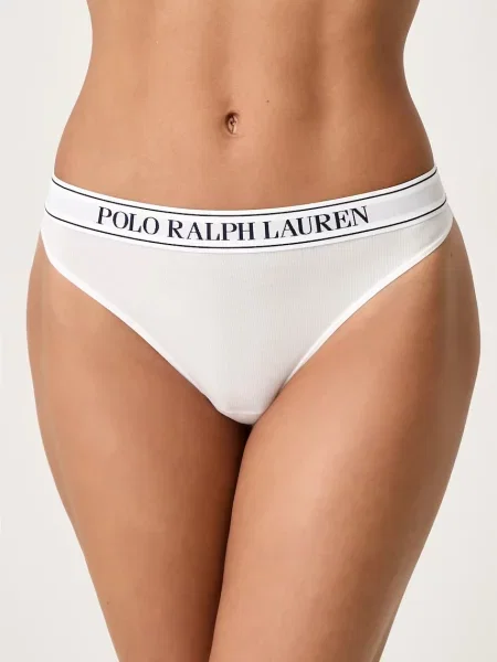 Polo Ralph Lauren tanga s bavlnou bílé