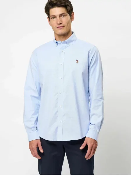 U.S. POLO ASSN. Ing UMCalvert világoskék vérvörös barna