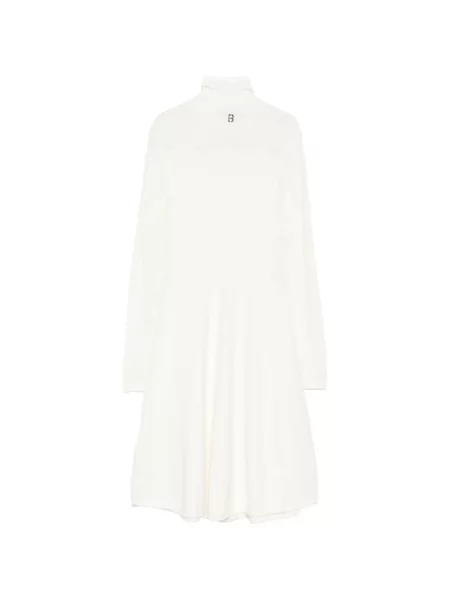 Rochie midi Blugirl alb