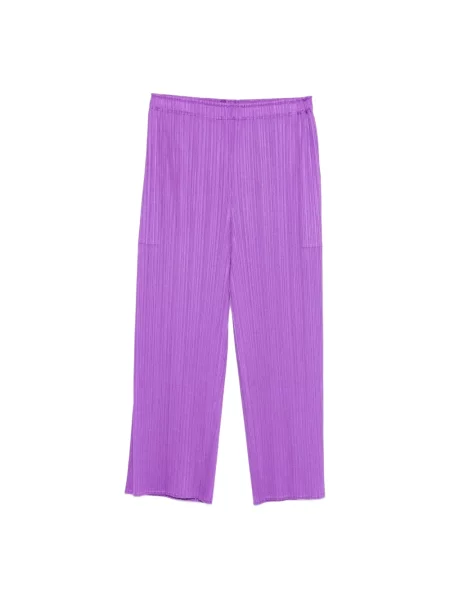 Spodnie Issey Miyake fioletowe