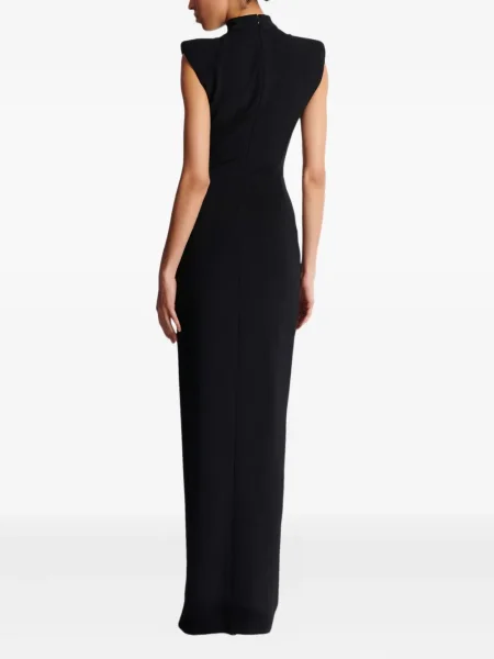 Rochie maxi Balmain de costum negru
