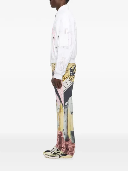 Blugi Off-white alb
