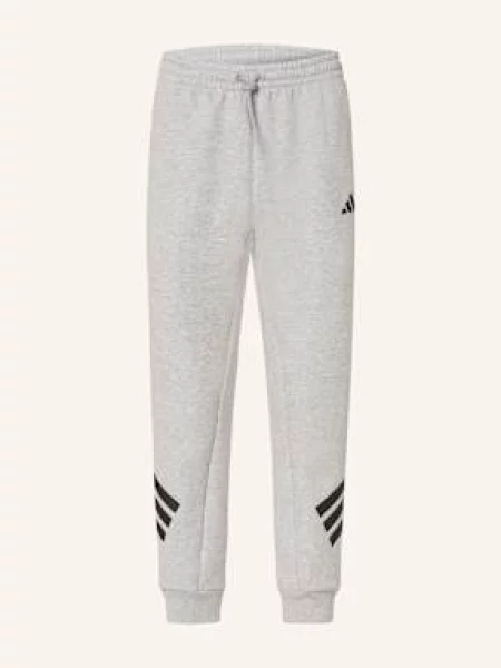 Adidas Tepláky šedá černé