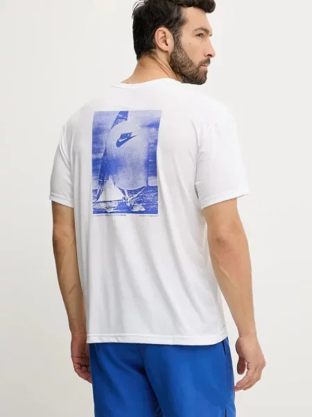 Nike Plavecké tričko bílé