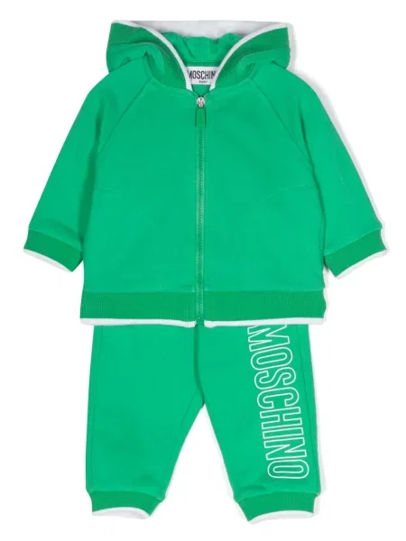 Komplet dresowy dziecięcy Moschino zielony