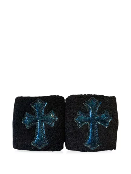 Brăţară Chrome Hearts cu motiv cu inimi negru