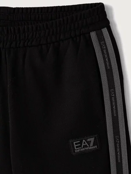 Emporio Armani melegítő szett gyerek pamuttal fekete