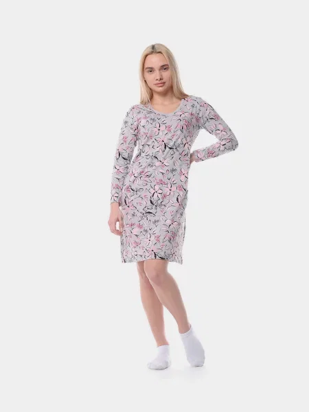 Наталюкс Нічна сорочка сірий