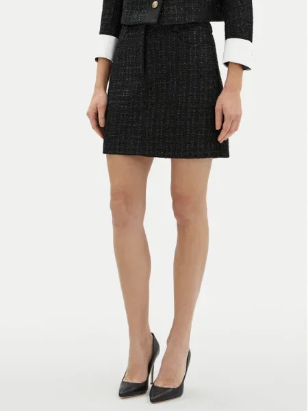 Motivi Fustă mini negru