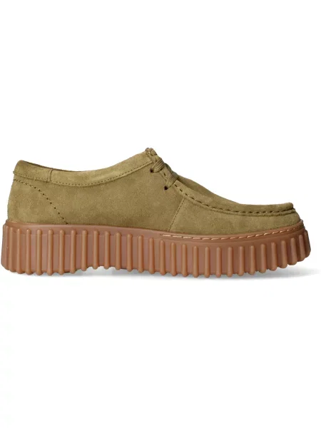 Pantofi Clarks Torhill Bee Kaki verde