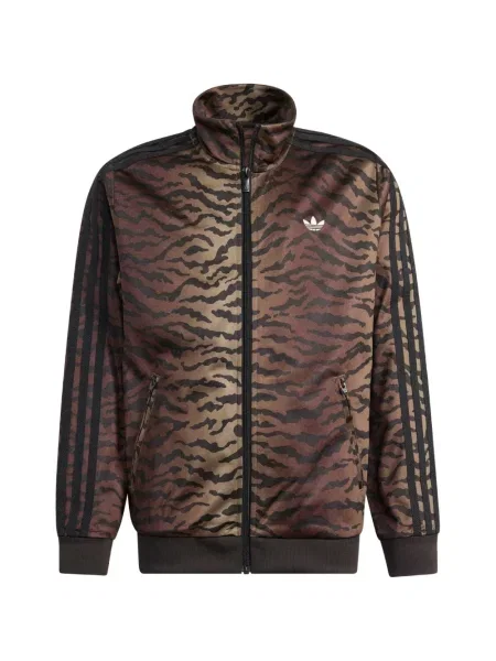 Kurtka dziecięca Adidas brązowa