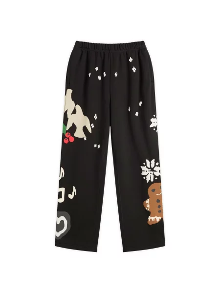 Spodnie z prostymi nogawkami Skims z nadrukiem