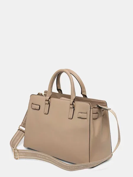 Tommy Hilfiger Torebka Th Joy Satchel beżowy