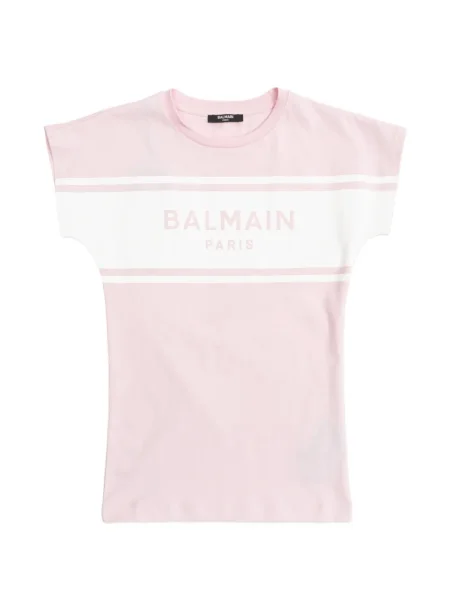 Sukienka dziecięca Balmain różowa