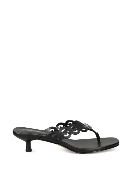 Sandale Michael Michael Kors cu autograf negru