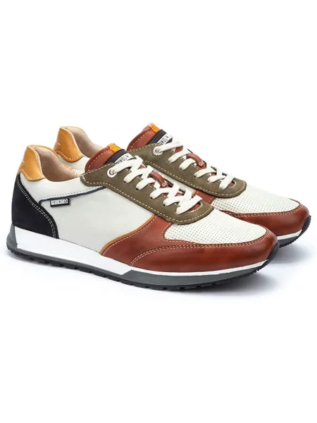 Sneakersy Pikolinos sznurowane skórzane