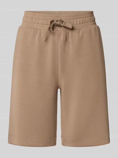 Szorty z dzianiny dresowej z elastycznym pasem Christian Berg Woman