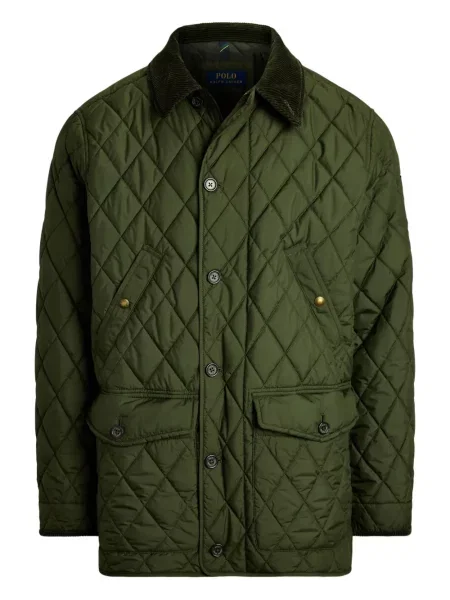 Kratak samt polo majica Polo Ralph Lauren s vezom crna