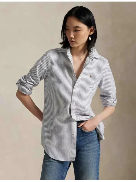 POLO RALPH LAUREN Cămașă | stretch albastru
