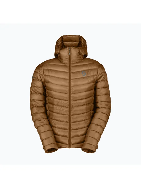 Мъжко подплатено яке SCOTT Insuloft Tech Primaloft Hoody bread brown кафяво