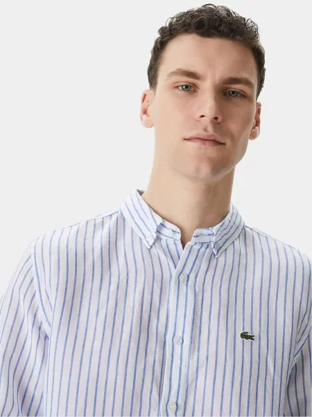 Рубашка Lacoste синяя