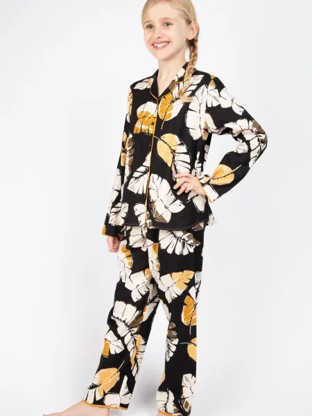 Дитяча Піжама CYBERJAMMIES Annie бавовна/модал чорний