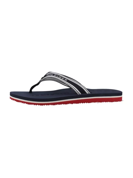 Dámske žabky Tommy Hilfiger Webbing Summer Sandal rwb biela