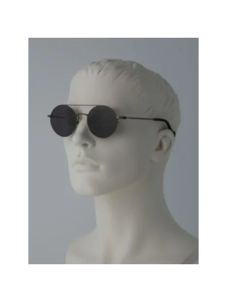 Okulary przeciwsłoneczne Moncler czarne