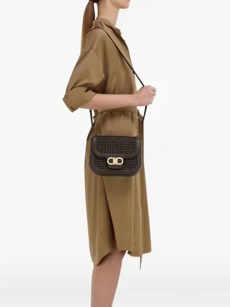 Geanta crossbody Ferragamo maro