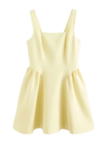 Next Rochie pastel galben