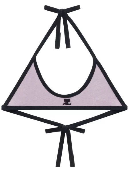Sutien bralette Courreges roz