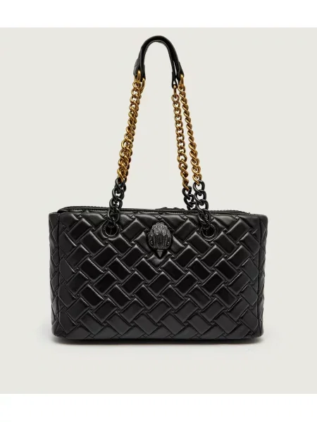 Kurt Geiger De piele geantă pe umăr KENSINGTON negru