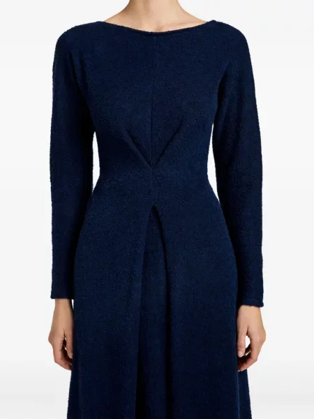 Rochie Proenza Schouler White Label din jerseu de costum alb
