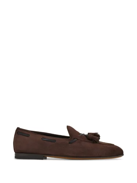 Loafersy Ferragamo hnedá