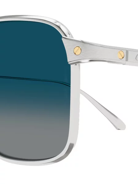 Ochelari de soare Cartier Eyewear argintiu