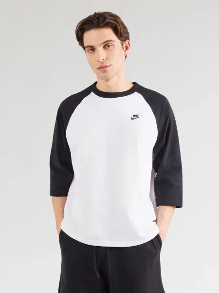 Nike Sportswear Póló CLUB fekete fehér