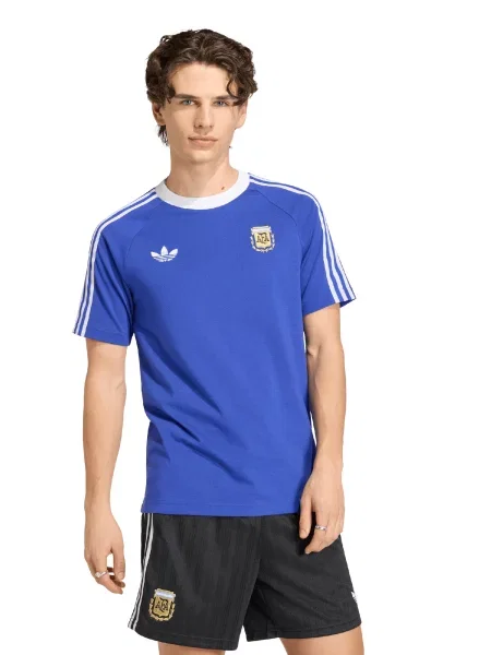 ADIDAS PERFORMANCE Funkčné tričko AFA / žltá / biela modrá