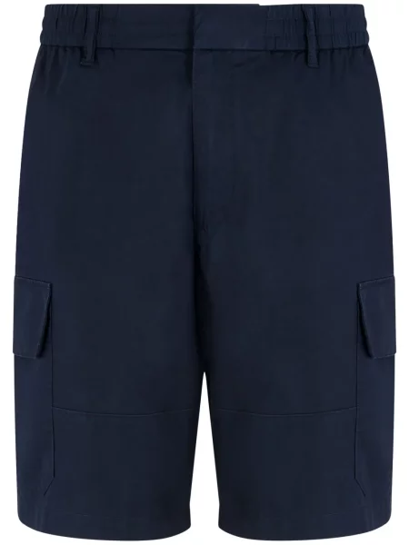 Pantaloni scurți cargo Armani Exchange albastru